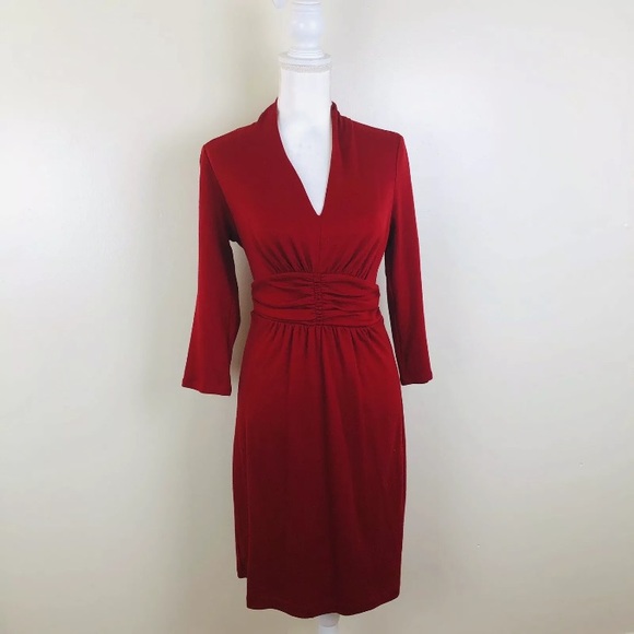 Banana Republic Dresses & Skirts - Banana Republic Women's Sz 4 Red Dress 100% Wool